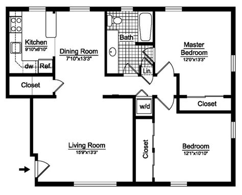 bedroom  bath floor plans home plans blueprints