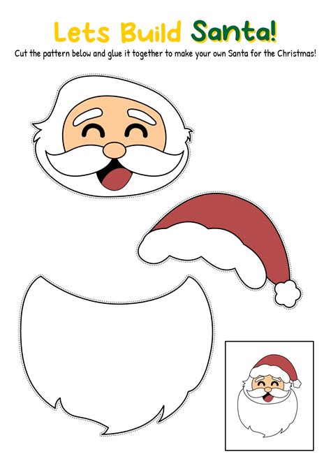 images  christmas cutting worksheets preschool cutting