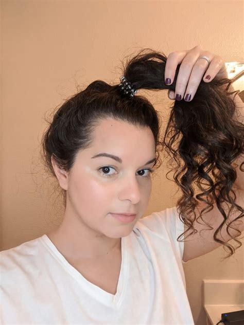 how to style curly hair after sleeping how to sleep with curly wavy
