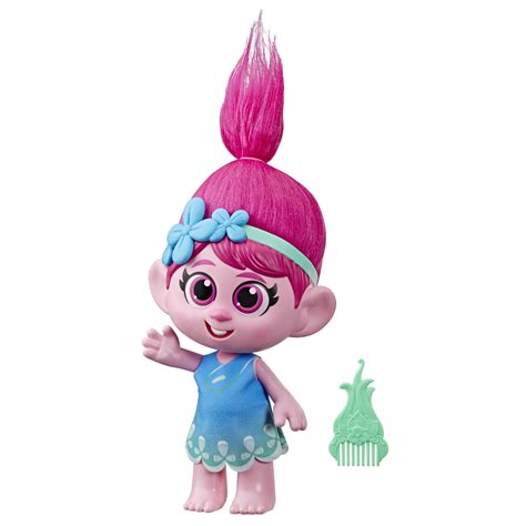 dreamworks trolls world  toddler poppy  dress  comb