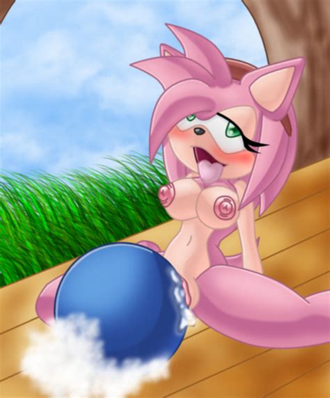 rule 34 amy rose anthro blush breasts chaossabre female fur hedgehog