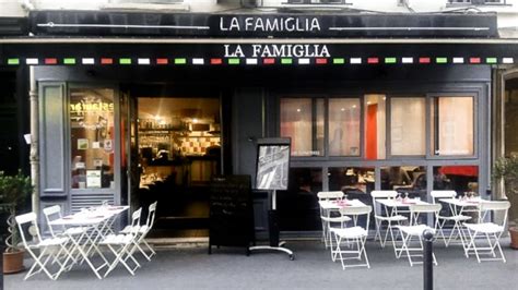 La Famiglia In Paris Restaurant Reviews Menu And Prices
