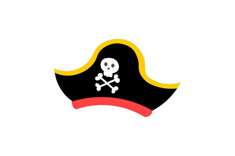 pirate hat graphic  salfiart creative fabrica