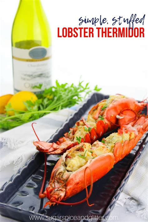 a baked stuffed lobster recipe inspired by the classic french recipe