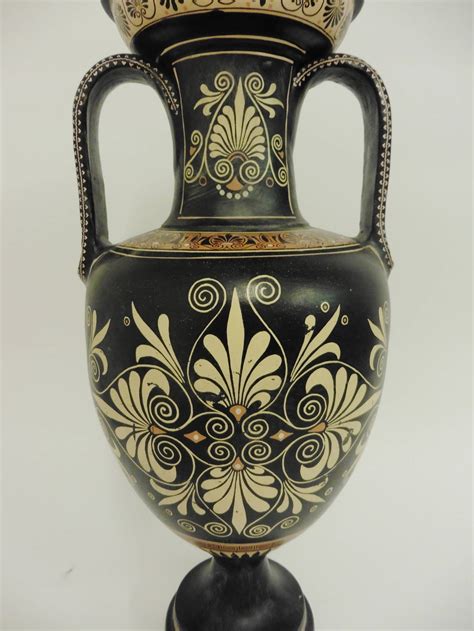 large  century greek terracotta amphora vase  stdibs