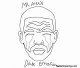 Coloring Drake Pages Emotion Kids Printable sketch template