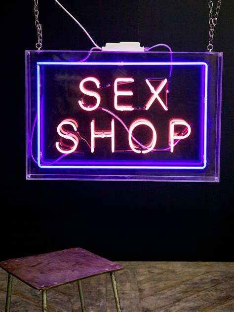 Sex Shop Neon Drew Pritchard Ltd