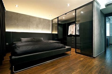 20 Minimalist Modern Men Bedroom Interior Design And Ideas Black
