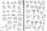 People Sketchnoting Note Visual Stick Sketchnotes Sketch Drawing Sketchnote Sketches Taking Figure Notes Draw Inspiration Simple Drawings Kids Facilitation Google sketch template