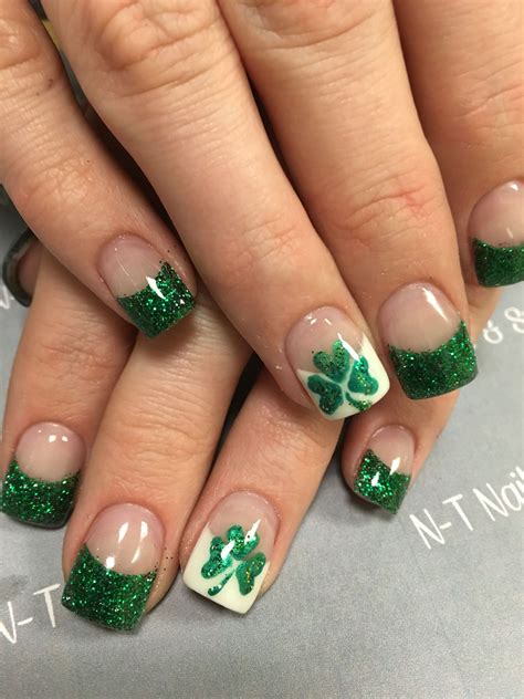 nails spa  images shamrock nails irish nails st