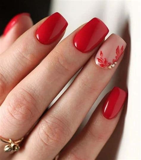 hottest red nail designs   red nails    year