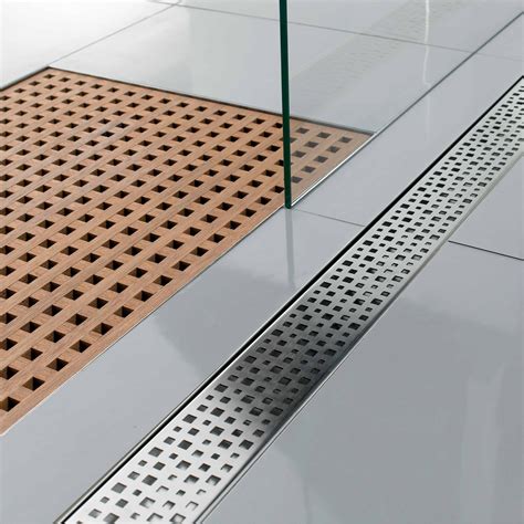 linear drain installation   shower home trends magazine