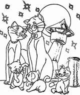 Aristocats Marie Kittens Getcolorings Duchess Wecoloringpage sketch template