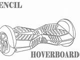 Hoverboard Coloring sketch template