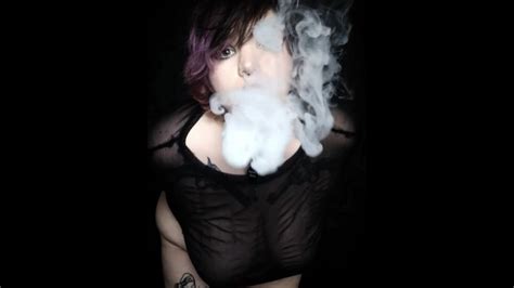 curvy goth vaping in sheer outfit xxx mobile porno videos and movies