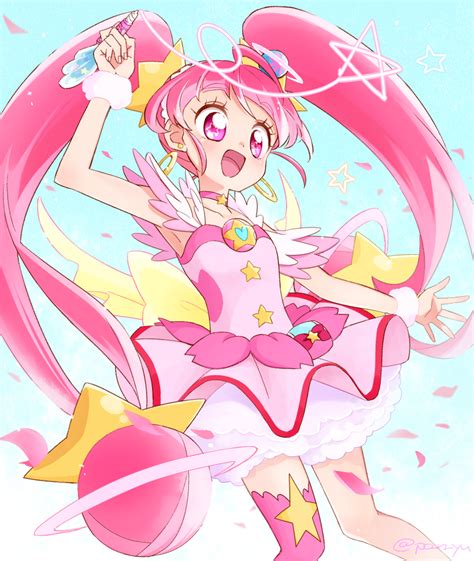 Hoshina Hikaru And Cure Star Precure And 1 More Drawn By Yui