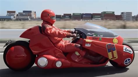 akira fans bring  films iconic motorcycle  life    action geektyrant