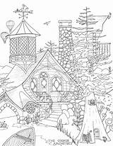Coloring Pages Architecture Architect High Resolution Adult Cookie Adults Color Dreaming Adirondack Getcolorings Getdrawings Books sketch template