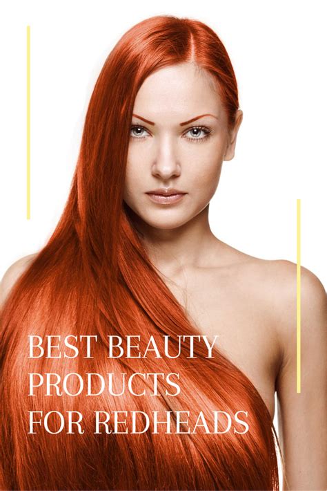 best beauty products for redheads online pinterest graphic template