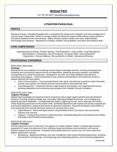 paralegal resume templates heritagechristiancollege