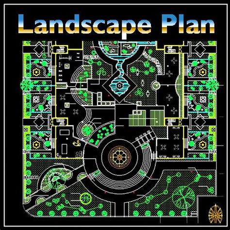 top  amazing landscape layout ideas   autocad blocks