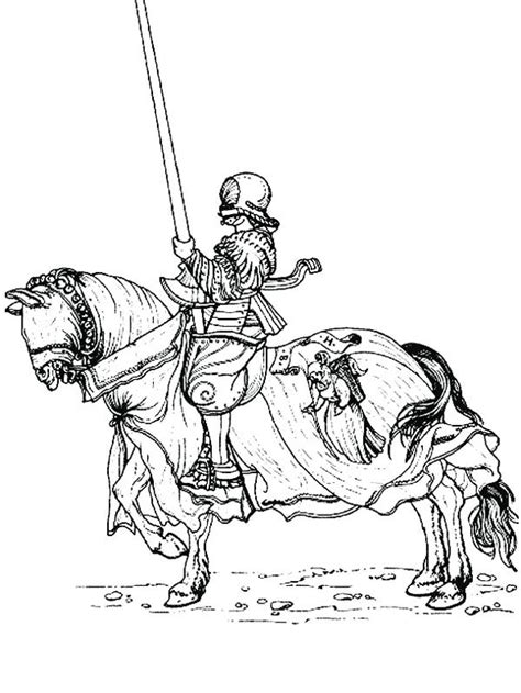 drawing knight coloring page coloring sky