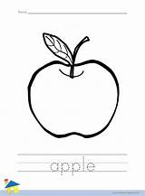 Apple Worksheet Coloring Worksheets Fruit Banana Fruits Outline Learning Thelearningsite Info sketch template