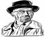 Breaking Bad Coloring Pages Walter sketch template