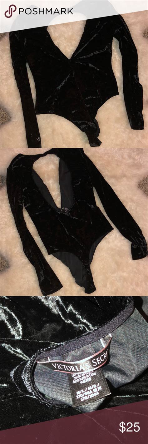 Victoria’s Secret Body Suit Body Suit Velvet Bodysuit Women Shopping