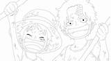 Luffy Aniyuki sketch template