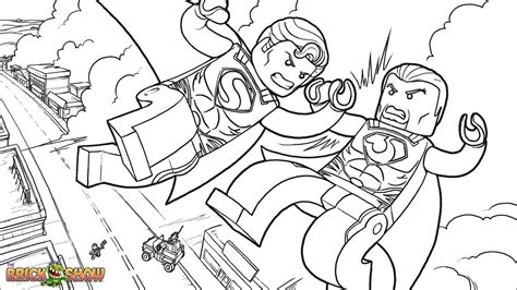 lego superhero coloring pages coloring home
