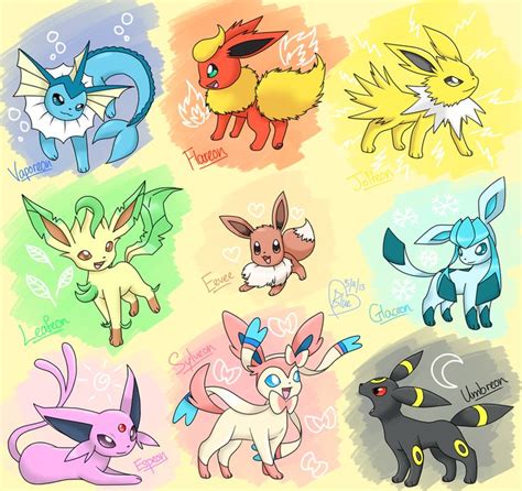 585 Best Eevee Squad Images On Pinterest Pokemon Stuff