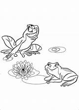 Frog Princess Fun Kids sketch template