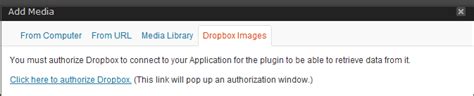 dropbox plugin  lets  copy media files  wordpress
