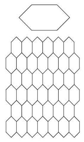 moxyideascom elongated hexagons google search english paper