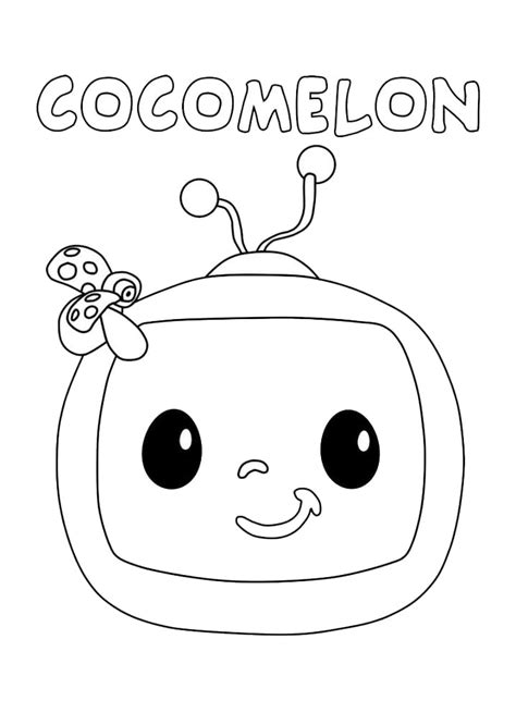 nina cocomelon coloring page  printable coloring pages  kids