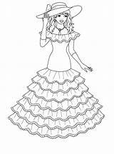 Coloring Pages Dolls Colorkid Princess Printable Doll Magdalene Girls sketch template