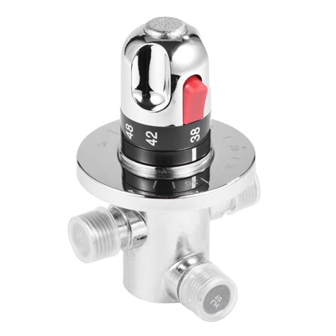 buy  adjustable thermostatic mixer valve brass thermostatic hotcold water
