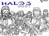 Odst Halo Sgt sketch template