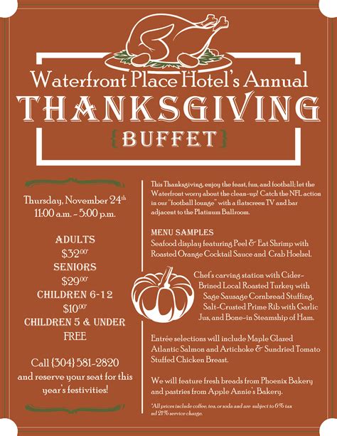 waterfront place hotel welcomes guests  locals  thanksgiving