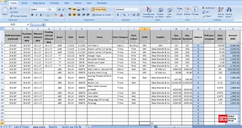 stock register format  excel daserroom