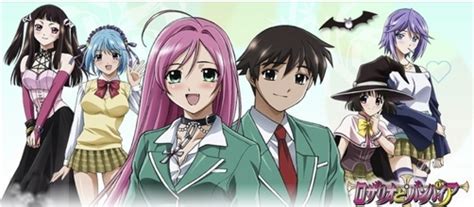 all of the characters of season 1 rosario vampire fan