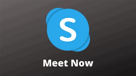 how to use skype meet now to set up a meeting all things how