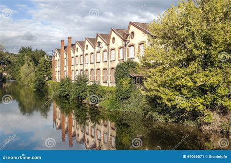 house nears  river stock image image  facade frame