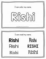 Rishi Handwriting sketch template
