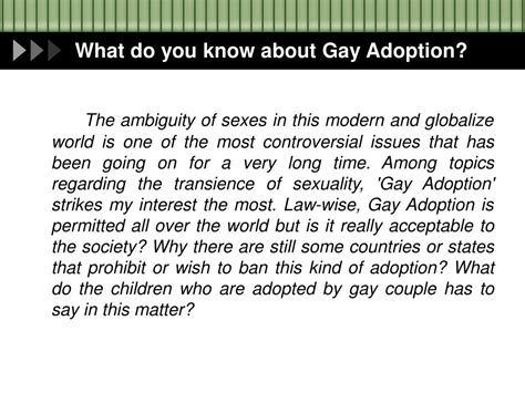 ppt gay adoption powerpoint presentation free download id 3030409