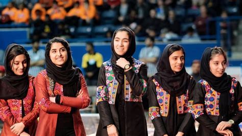 captain   winning  girls afghan robotics team