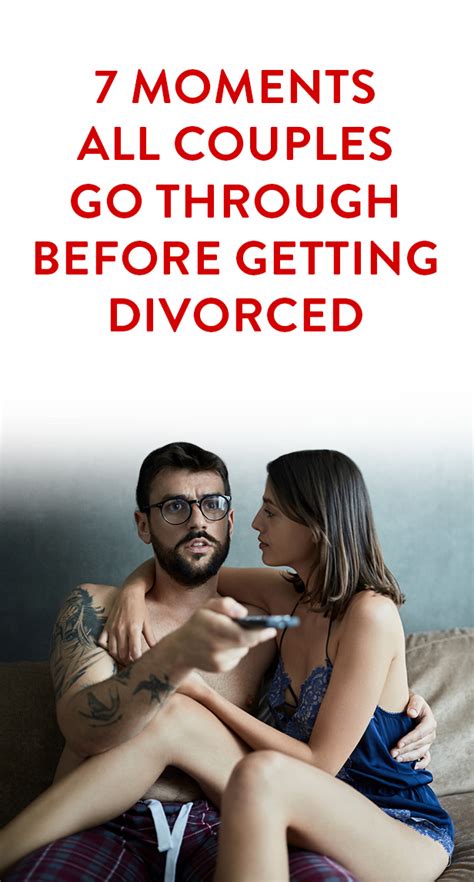7 common moments that couples who get divorced go through according to