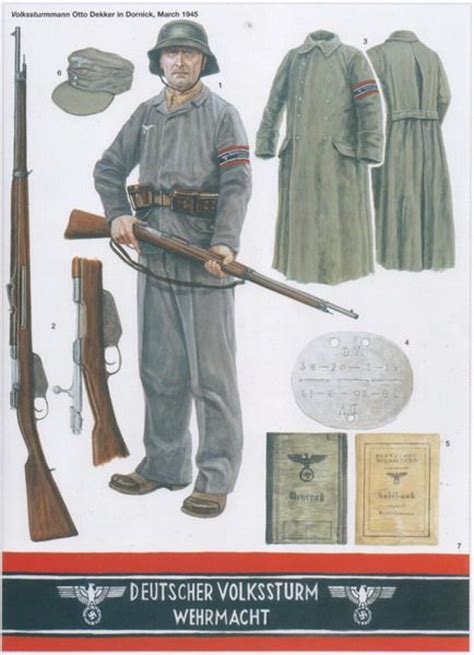 Volkssturm Ww2 German Uniforms