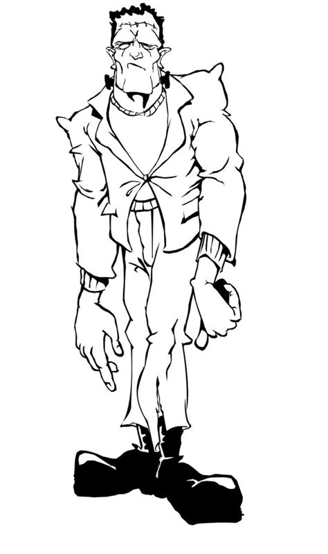 frankenstein coloring pages  coloring pages  kids